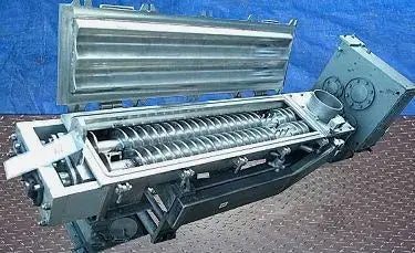 Transportador de doble tornillo Anderson Dahlen / Descargador de contenedores