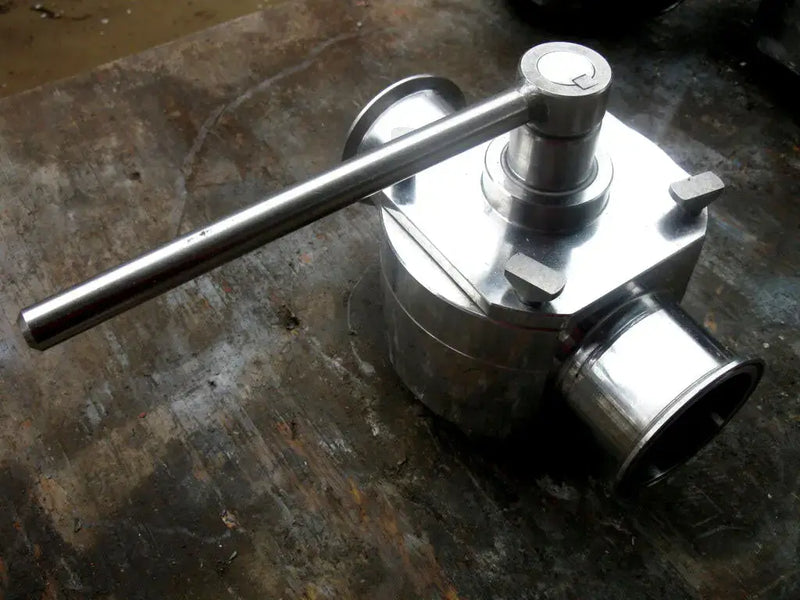 Koltek 2-Way Stainless Steel Hand Valves - 3 in.