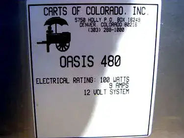 Estación expendedora de carritos de golf Carts of Colorado