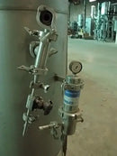 Axtons Manufacturing, Ltd. Tanque de presión/vacío de acero inoxidable - 47 galones