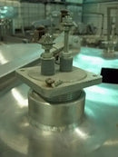 Stainless Steel Holding Tank with Discharge Pump - 100 Gallons