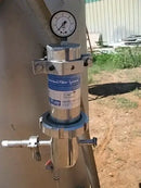 Axtons Manufacturing, Ltd. Tanque de presión/vacío de acero inoxidable - 47 galones