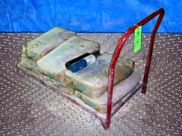 Cart With Bags Of Soda Ash Light
