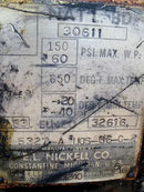 Receptor de amoníaco horizontal EL Nickell - 885 galones