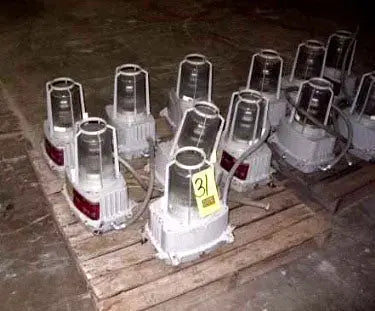 Lámparas a prueba de explosiones Hubbell