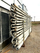 Tubos de retención aislados de acero inoxidable - 20 pies L