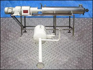Unused Chemetron Corp. (Waukesha Cherry-Burrell) Votator with Surge Tank - 6 in. x 72 in.