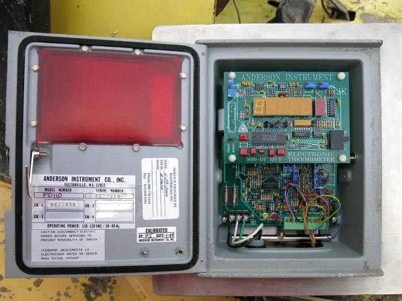 HTST Stainless Steel Panel Control Board