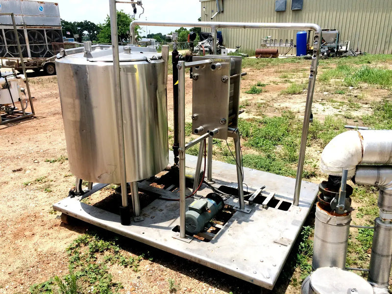 Stainless Steel HTST Skid