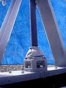 Sowers Manufacturing Company Cast Iron Jacketed Kettle with Sweep Agitation - 150 Gallon