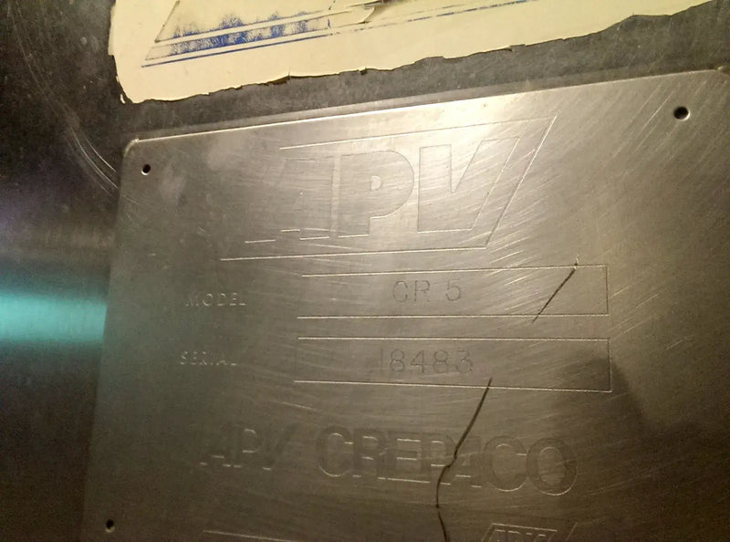 APV Crepaco HTST CR5 Heat Exchanger