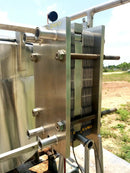 Patín HTST de acero inoxidable