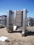 Intercambiador de calor de placas de acero inoxidable APV - 470 pies cuadrados. Pie.