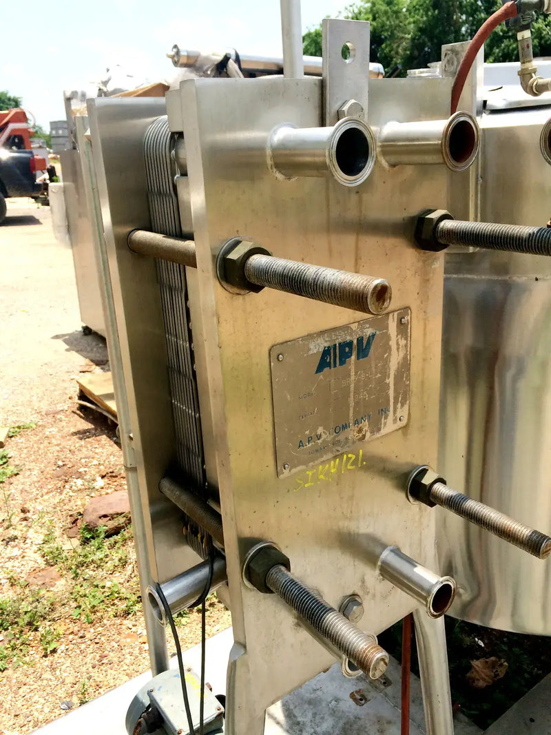 Stainless Steel HTST Skid