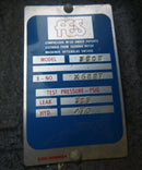 Compresor de tornillo rotativo FES 350B (Dunham-Bush 2510, 150 HP, 230/460 V)