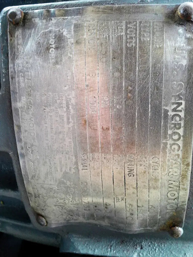 Flange Mount Gear Reduction Mixer - 3 HP