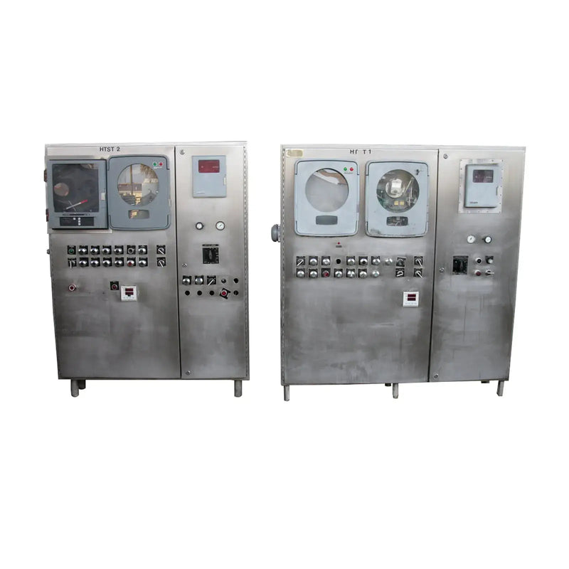Dfe Htst Tablero de control de panel de acero inoxidable HTST