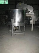 Stainless Steel Holding Tank with Discharge Pump - 100 Gallons