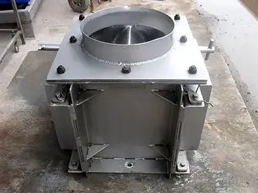 Bunting Magnetics Co. Powder Flow Thru Magnet