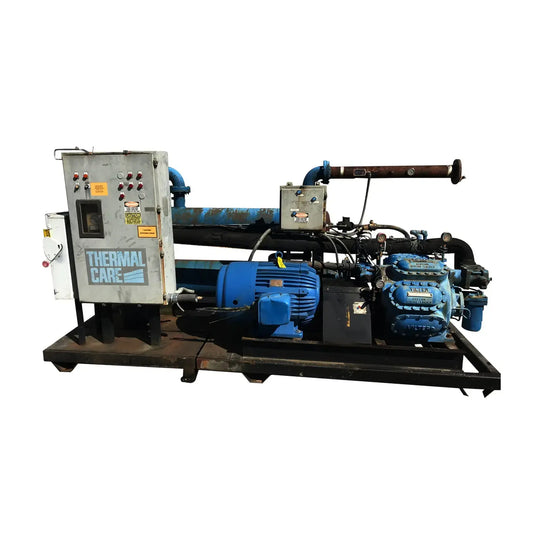 Thermal Care Water Cooled Chiller Skid - 125 HP