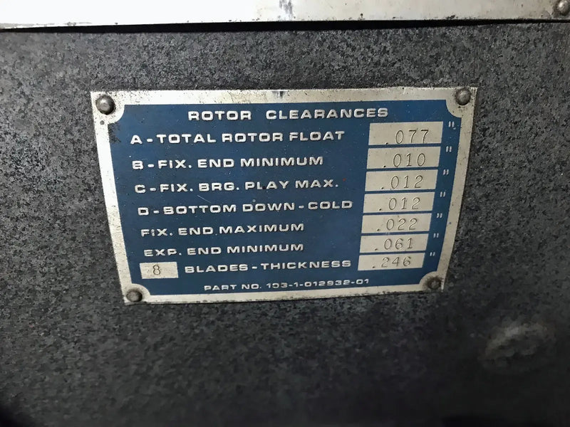 Compresor de paletas rotativas Fuller A150S