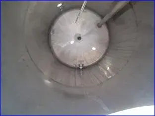 Tanque de carcasa única de acero inoxidable, 500 galones