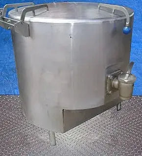 Vulcan Hart Gas-Fired Full-Steam Jacketed Kettle- 60 Gallon