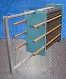 Intercambiador de calor de placas Alfa Laval M10-BFG - 780 pies cuadrados