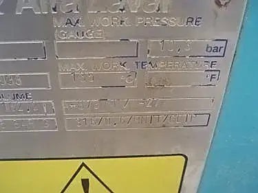 Intercambiador de calor de placas Alfa Laval M10-BFG - 780 pies cuadrados