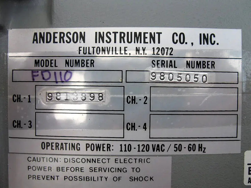 HTST Stainless Steel Panel Control Board