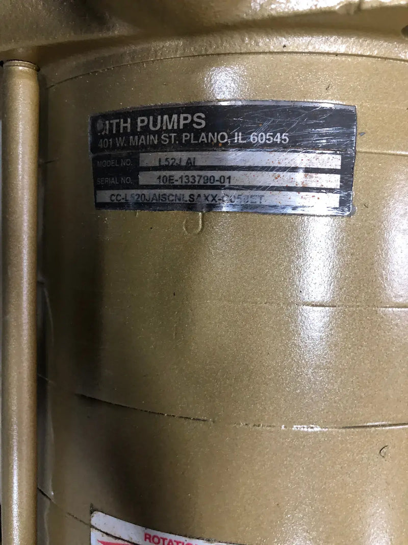 MTH L52J AI Vacuum Pump (5 HP)