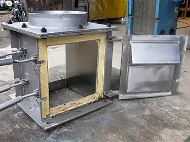 Bunting Magnetics Co. Powder Flow Thru Magnet