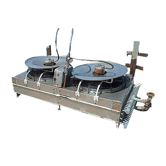 Serpentín del evaporador de amoníaco no especificado