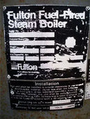 Fultons Fuel-Fired Steam Boiler- 6 HP