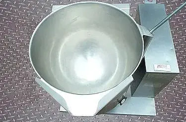 Hervidor con camisa de acero inoxidable a gas Groen, 10 galones