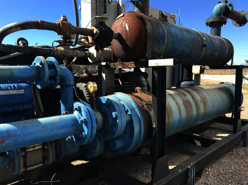 Thermal Care Water Cooled Chiller Skid - 125 HP