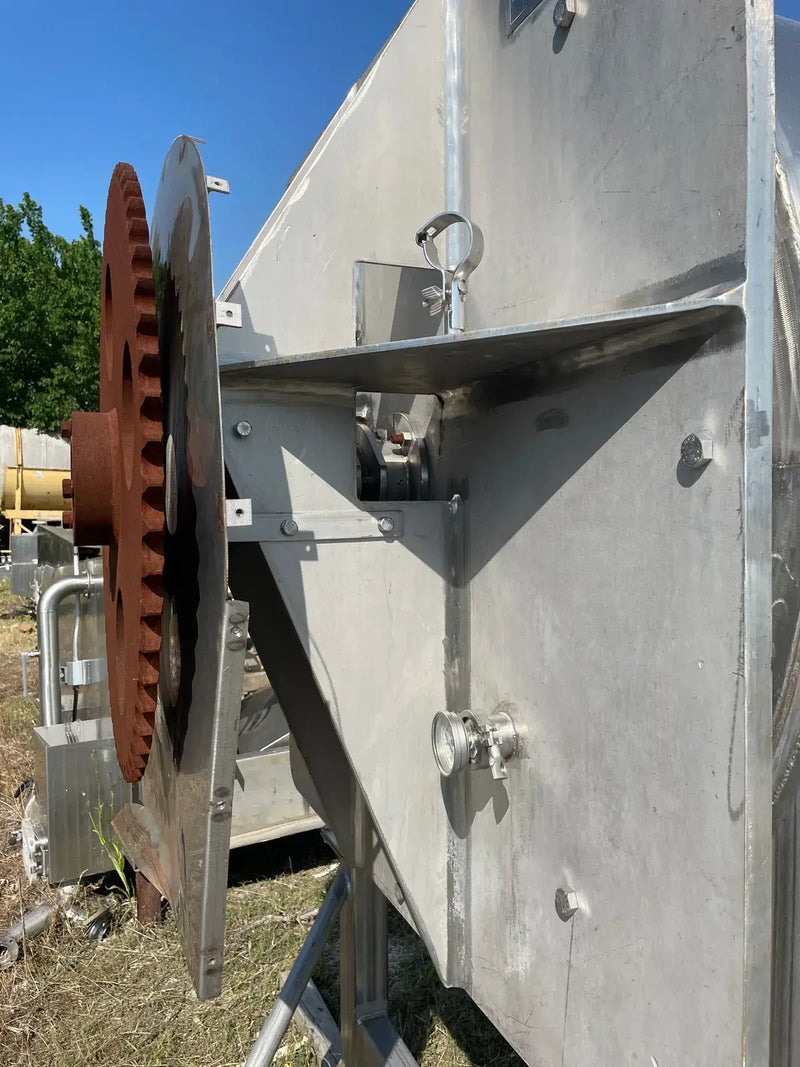 American Process Systems Cylindrical Paddle Ribbon Mixer / Dryer