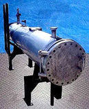 Intercambiador de calor de carcasa y tubos de acero inoxidable Bingley - 100 pies cuadrados