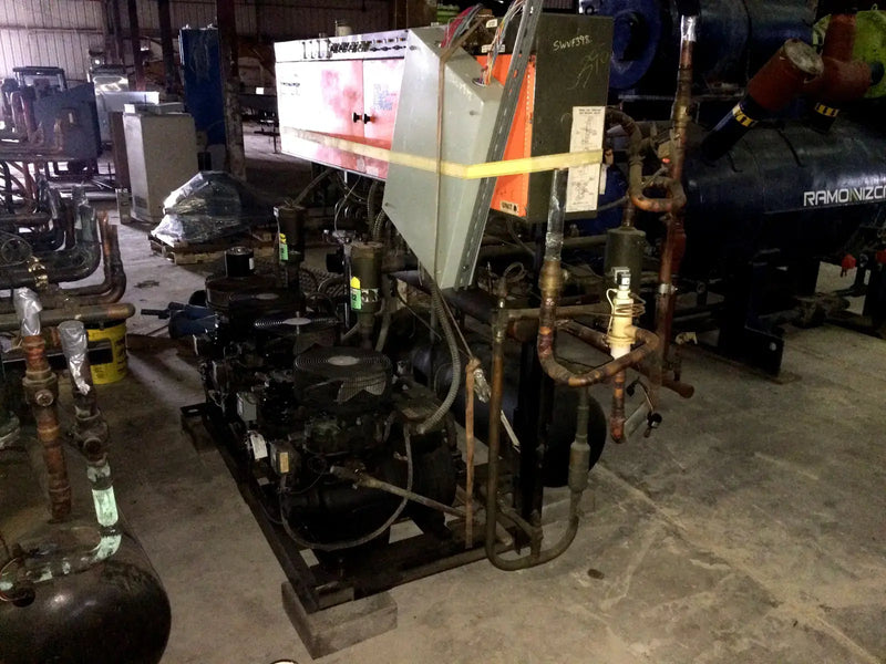 Hill Refrigeration Freon Refrigerant Compressor Rack - 30 HP