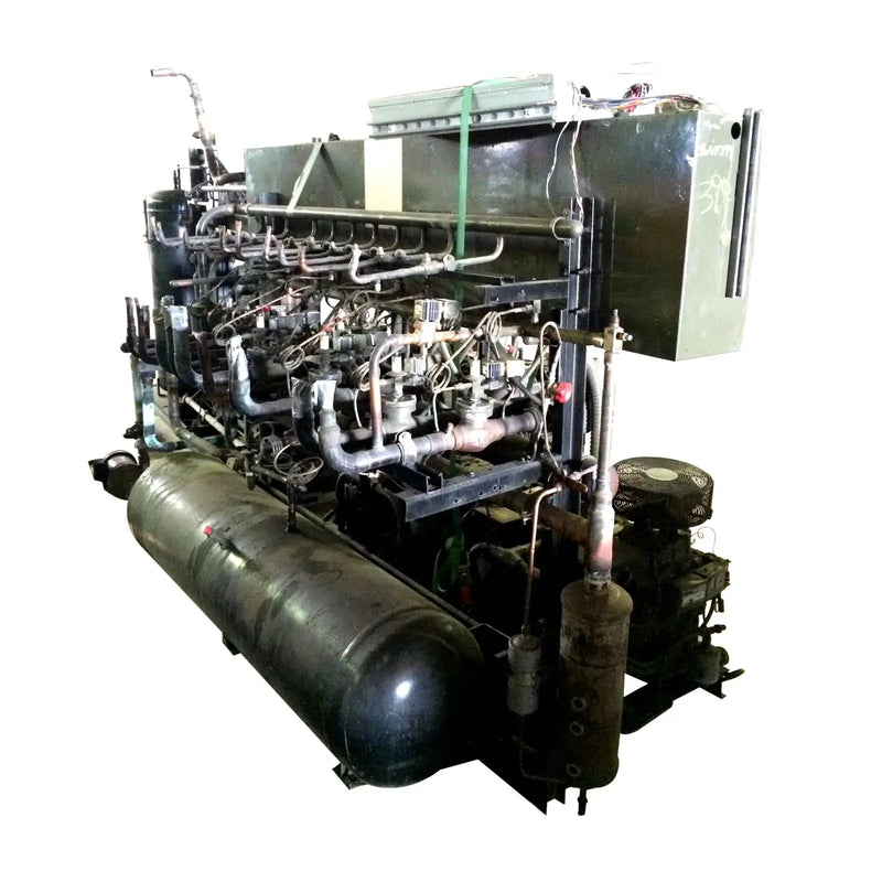 Hill Refrigeration Freon Refrigerant Compressor Rack - 40 HP