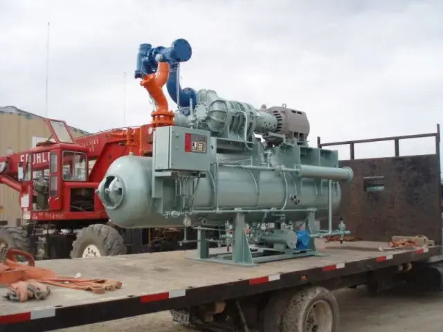 FES 420B Rotary Screw Compressor Package (Dunham-Bush 2512, 150 HP 230/460 V)