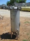 Axtons Manufacturing, Ltd. Tanque de presión/vacío de acero inoxidable - 47 galones