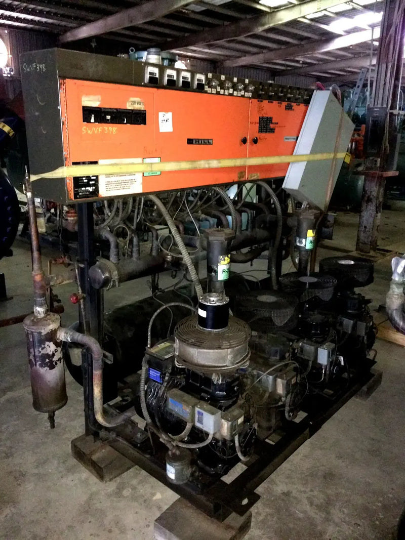 Hill Refrigeration Freon Refrigerant Compressor Rack - 30 HP