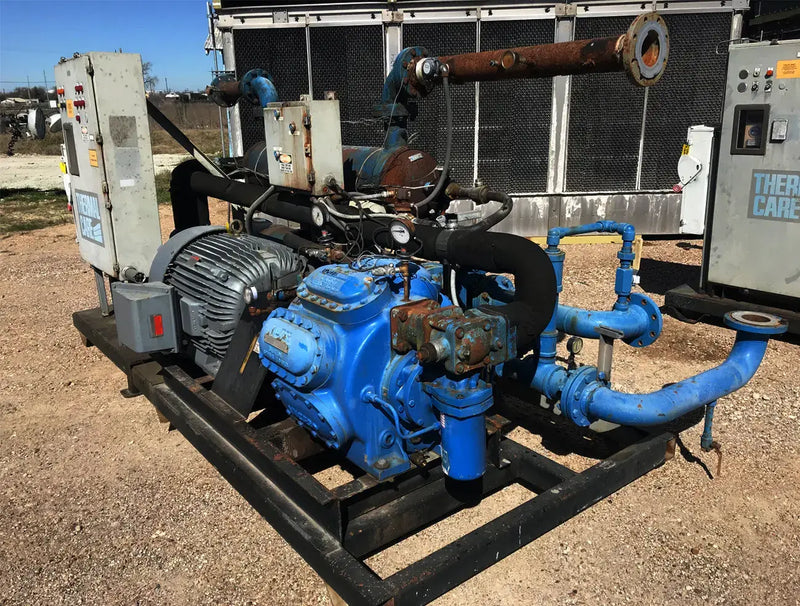 Thermal Care Water Cooled Chiller Skid - 125 HP