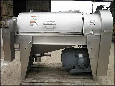 Pulperadora/acabadora de paletas modelo 202 de Brown International Corp.
