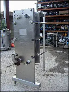 APV Crepaco Stainless Steel Plate Heat Exchanger - 196 Sq. Ft.
