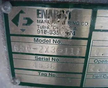 Enardo Pneumatic Valve