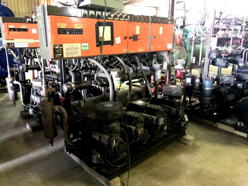 Hill Refrigeration Freon Refrigerant Compressor Rack - 40 HP