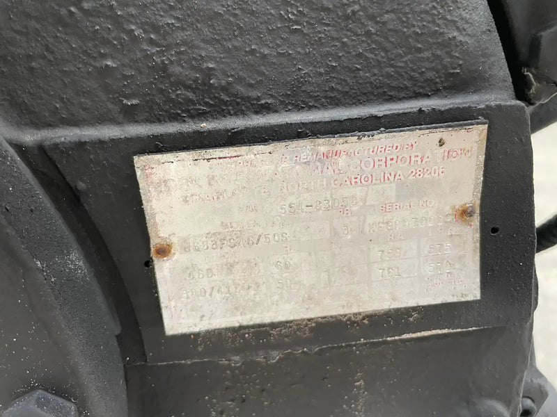 York JS83FS46/50S Semi-Hermetic Compressor (460-380/415 V)