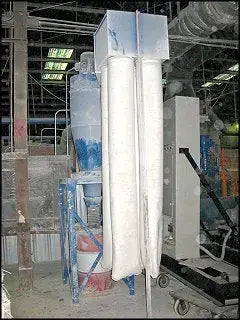 Donaldson Company, Inc. Torit Cyclone Dust Collector with After Filter Assembly.